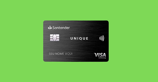 cartão de crédito Santander Unique