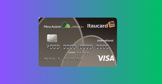 cartão Pão de Açúcar Itaucard Internacional