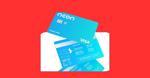 cartão de crédito Neon