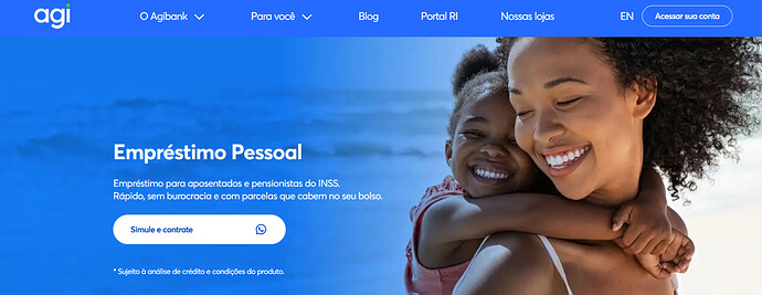 Agibank libera crédito para negativado?