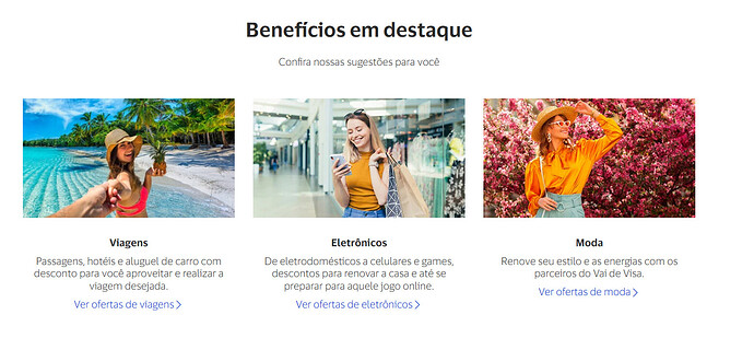 Qual a vantagem de ter um cartão Visa?