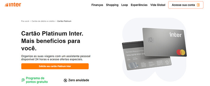 Qual a renda para ter um cartão Platinum?