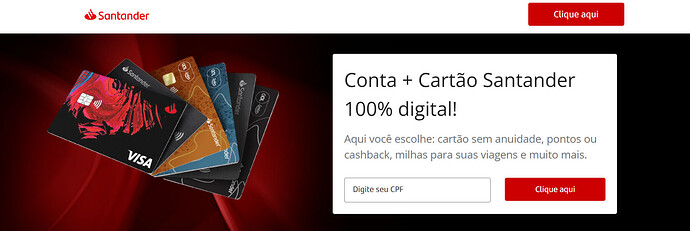 conta digital santander