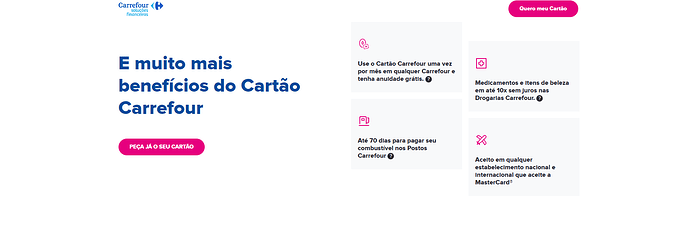 Como conseguir o cartão Carrefour Nacional
