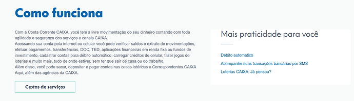 Qual o melhor tipo de conta Caixa?