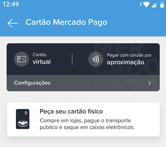Solicitar um Cartão Mercado Pago