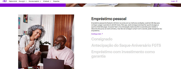 Empréstimo Nubank sumiu, o que fazer?