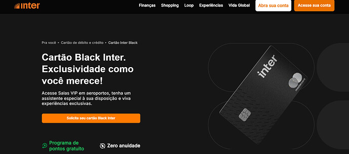 Qual o cartão black mais poderoso?