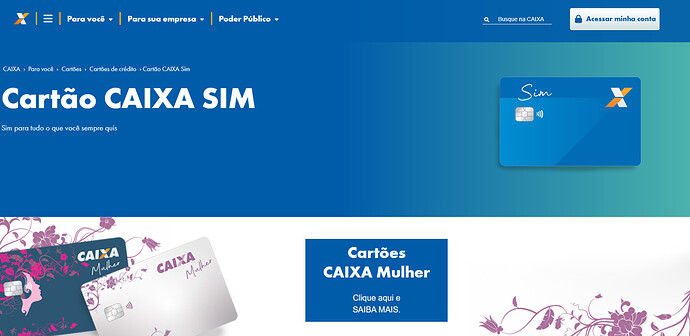 Qual o melhor cartão: Caixa Sim ou Santander SX