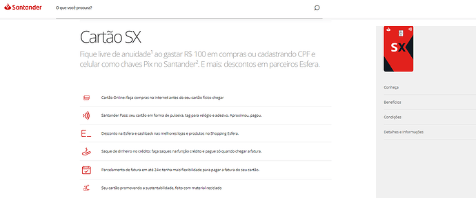 Qual o melhor cartão: Neon ou Santander SX