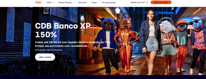 Qual é melhor, Rico ou XP?