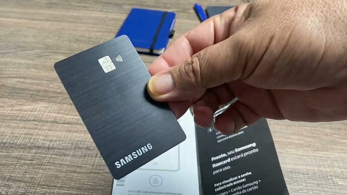 Cartão de crédito Samsung Itaucard