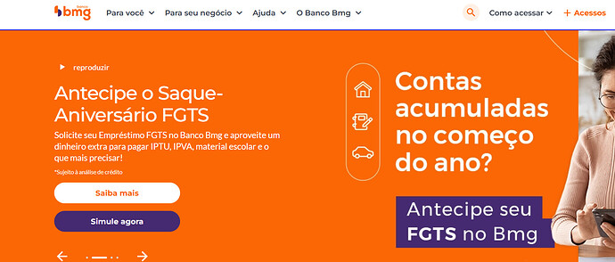 Qual banco libera empréstimo mais fácil para negativado?