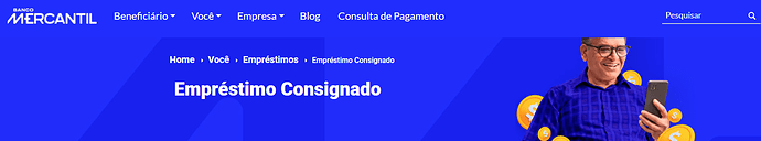 Empréstimo consignado Mercantil