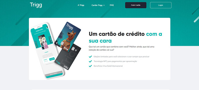 qual é o melhor cartão o Trigg ou mooba