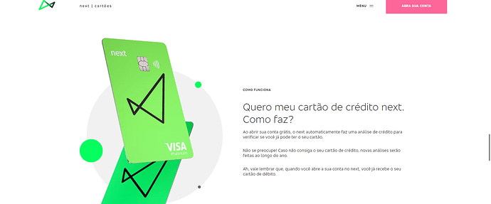 Qual o melhor cartão: Click Itaucard ou Next Internacional