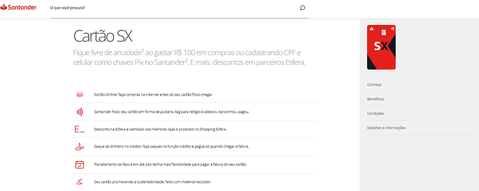 Qual o melhor cartão: Méliuz ou Santander SX