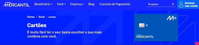 Como desbloquear o cartão de crédito Mercantil?