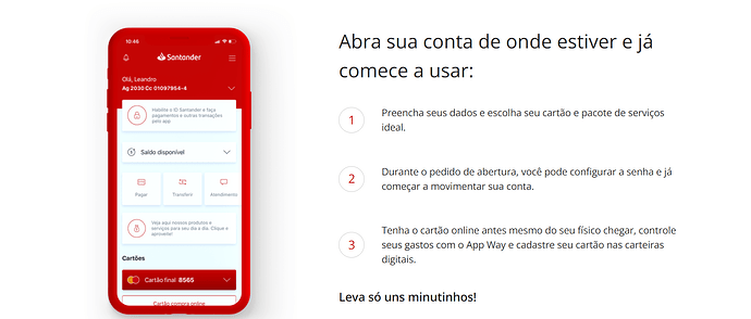 Qual o melhor cartão: Santander 1 2 3 ou PicPay
