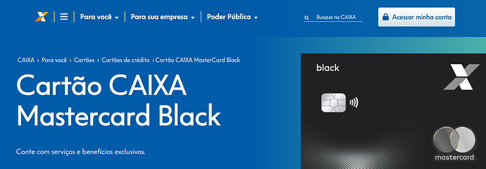 Quanto é a anuidade do cartão de crédito da CAIXA?