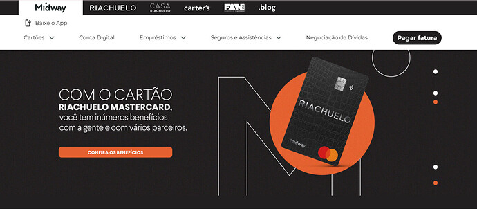 Cartão de crédito Riachuelo