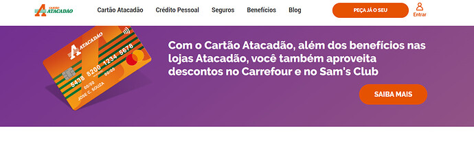 Qual o melhor cartão: Atacadão ou Player ‘s Bank