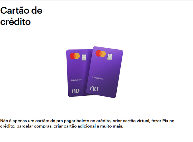 Qual o melhor cartão Atacadão ou Nubank
