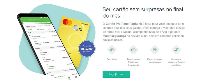 Como resgatar saldo do cartão pré-pago PagBank?