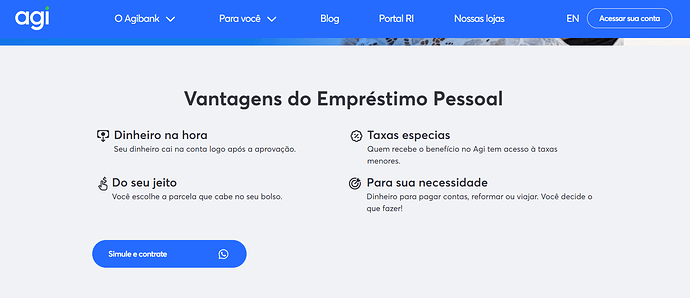 Agibank libera crédito para negativado?