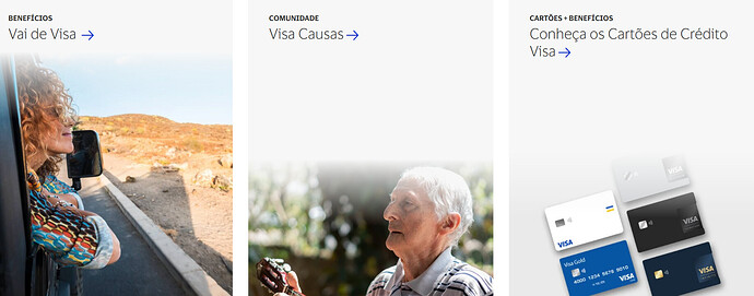 Qual a vantagem de ter um cartão Visa?
