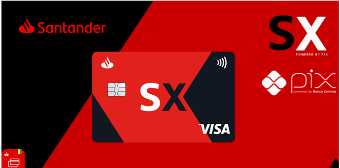 Cartão Santander SX para universitários