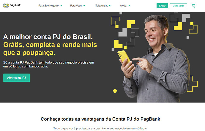conta pj pagseguro