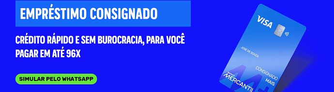 Empréstimo consignado Banco Mercantil WhatsApp