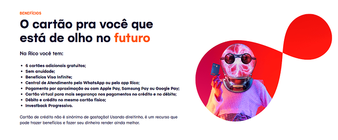 Cartão de crédito Rico vale a pena?