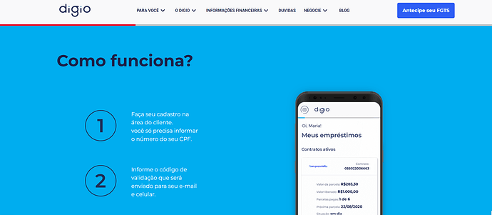 Como saber se tenho empréstimo no banco Digio?