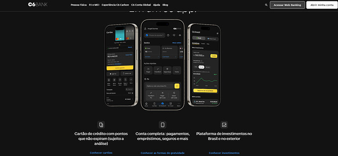 Quais são os 5 melhores bancos digitais?