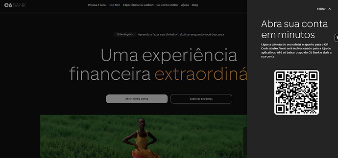 Como abrir conta online no Brasil morando no exterior