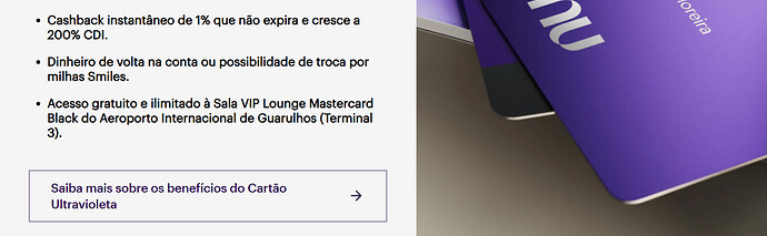Cartão Nubank Ultravioleta vale a pena?