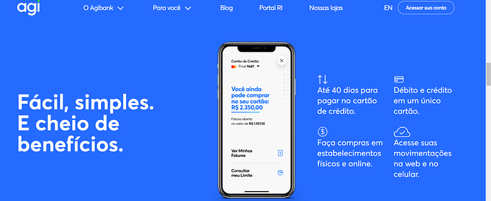 Cartão de Crédito Agibank Internacional
