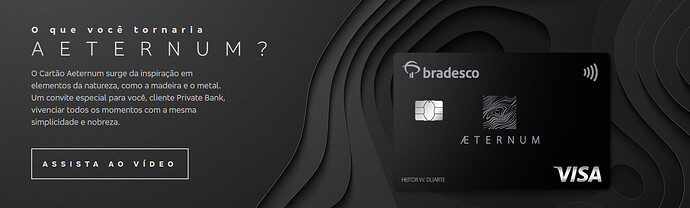 Qual o cartão mais exclusivo do Bradesco?