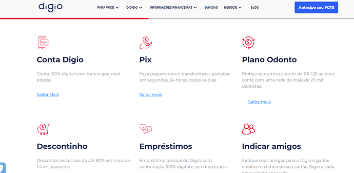 Como saber se tenho empréstimo no banco Digio?