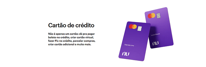 Cartão de crédito libera limite na hora sem precisar depositar