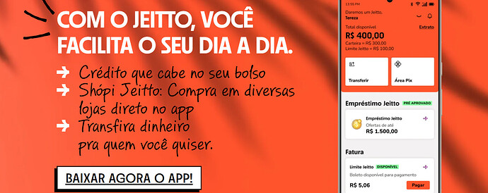 Quanto tempo leva para cair um empréstimo no Jeitto?