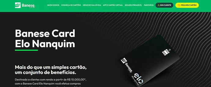 Qual a renda para ter cartão Elo Nanquim?
