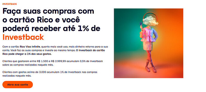 Como ter o cartão Black da Rico?