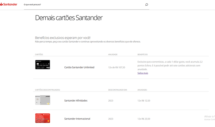 Como conseguir o cartão Santander Flex Nacional