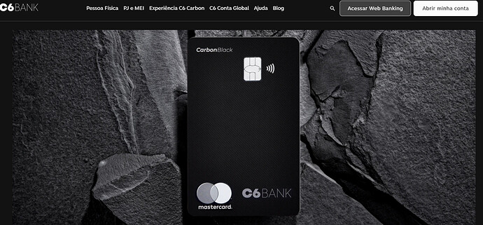 Cartão C6 Carbon