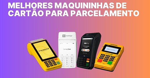 maquininha de cartão