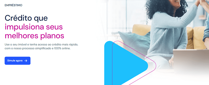 Página do site da Cash me