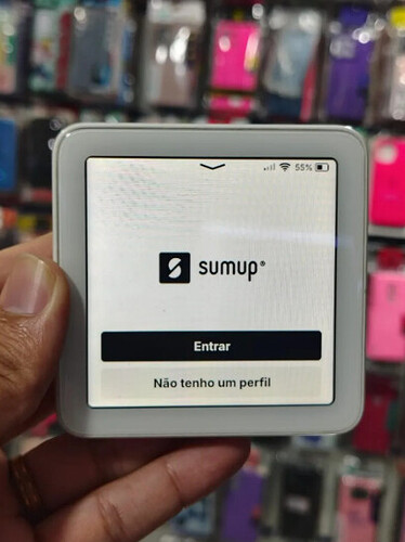 SumUp Solo com impressora